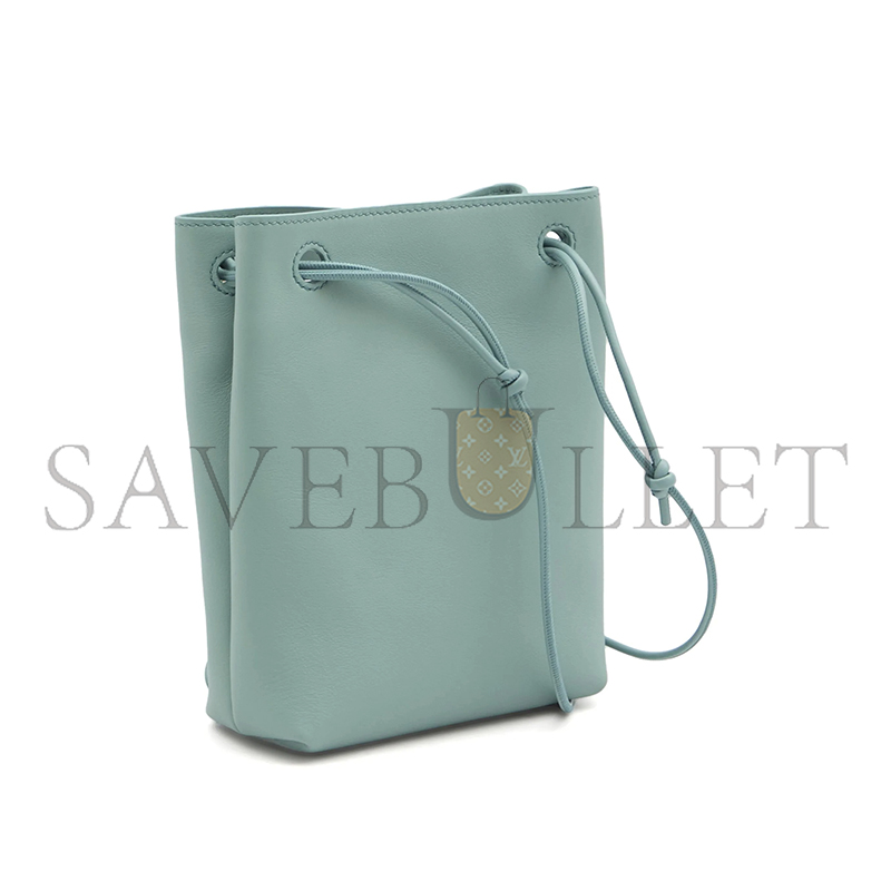 LOEWE PEBBLE POUCH IN SMOOTH CALFSKIN CANBSPPX01 (21.5*17*7cm)